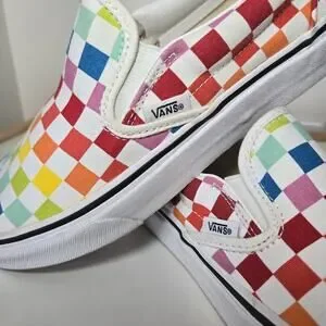 Vans Anaheim Rainbow Checkered Old Skill 3D Checkered Men\'s 6.5 Womens 8 Men main image 4